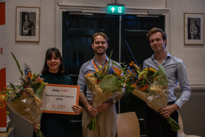 Vlr: de winnaar en genomineerden voor de Jong KNHG BA Scriptieprijs 2022-2023: Maud Berbé, Luke Talman en Alexander Nuiten
